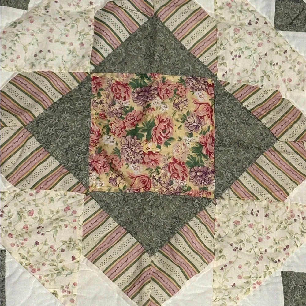 Quilted pillow case